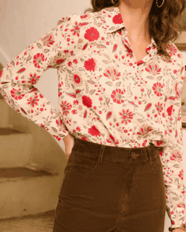 CAMISA TITOUAN ECRU PETITE MENDIGOTE