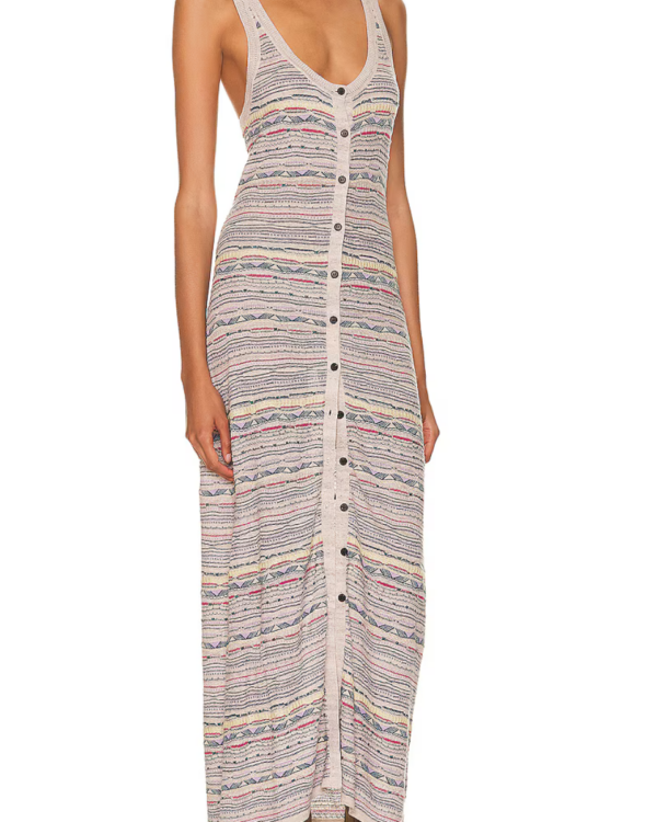 Vista frontal del vestido Haro de Isabel Marant Étoile.
