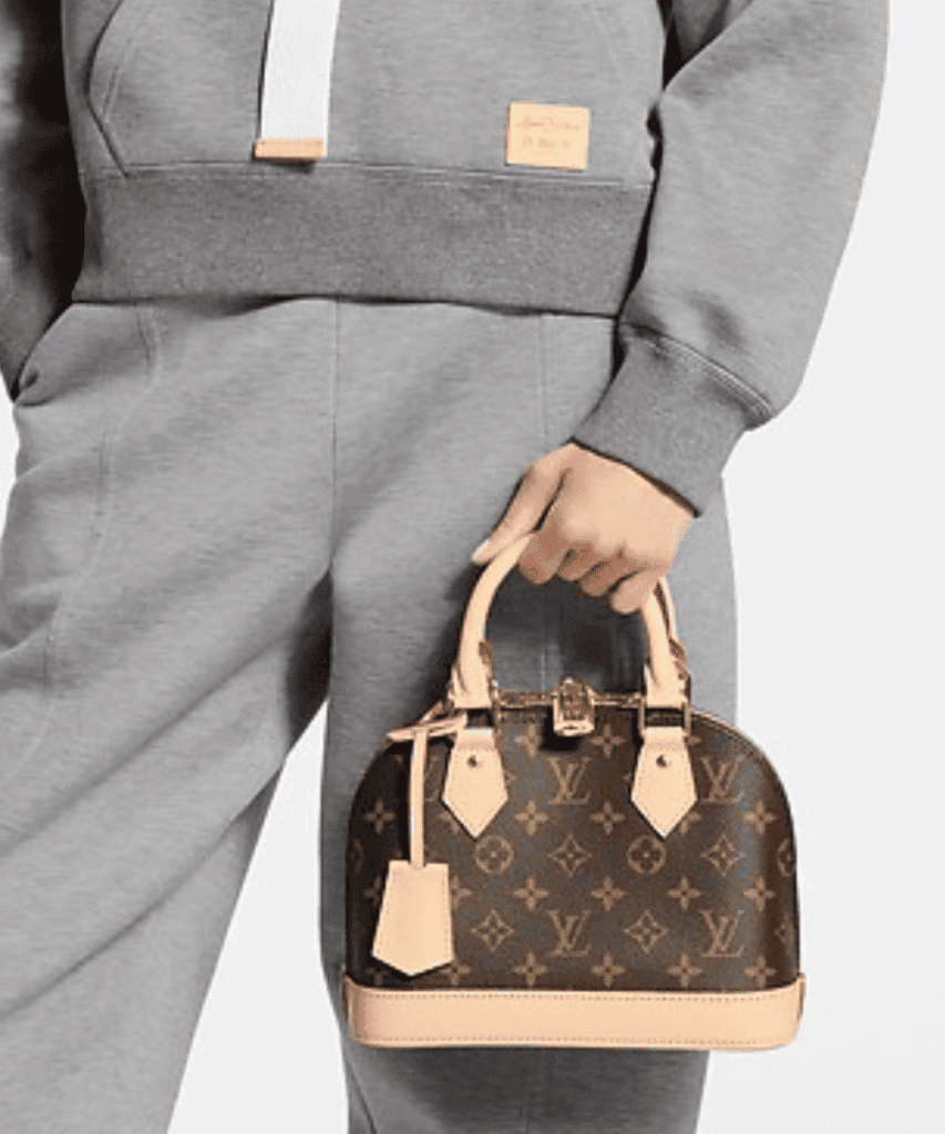 BOLSO ALMA BB LOUIS VUITTON MONOGRAM EN LONA REVESTIDA CON CANDADO DORADO