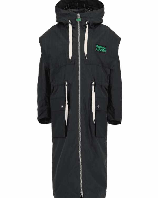 Parka Barbour x GANNI de algodón encerado