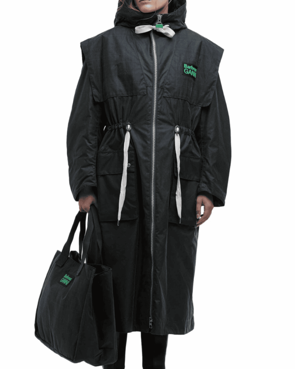 Parka Barbour x GANNI de algodón encerado