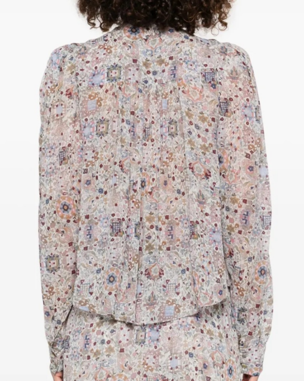 Camisa Neoline Isabel Marant estampada de manga larga