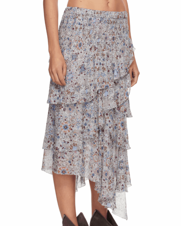 Falda midi Brigitte Isabel Marant Étoile con estampado multicolor