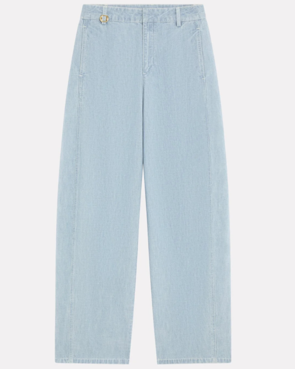 Pantalones Lou Roseanna azules de algodón orgánico