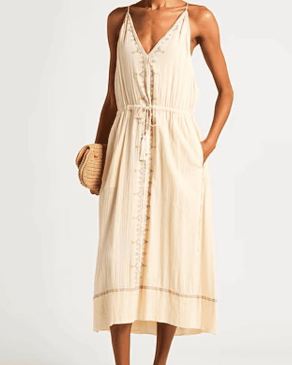 Vestido midi Siana Isabel Marant Étoile de gasa